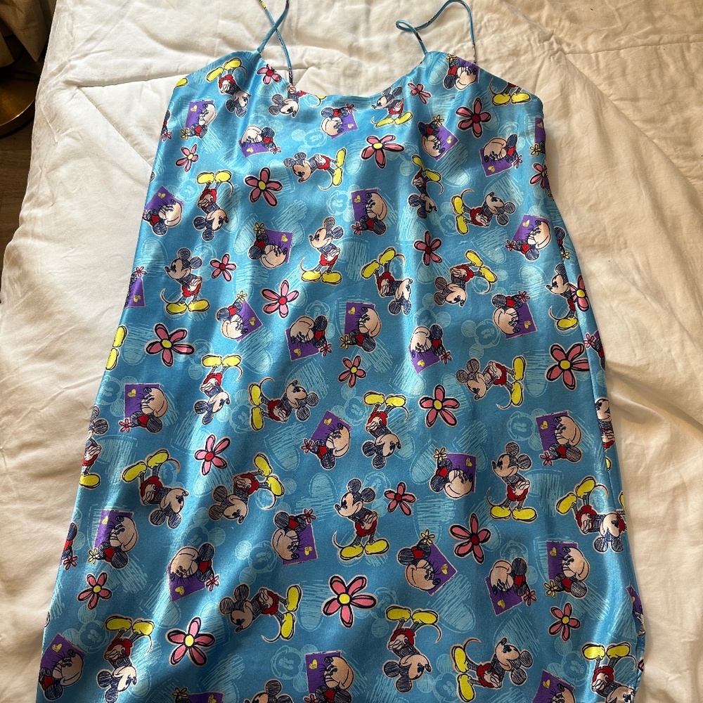 Mickey & CO Silk Slip Dress, Vintage